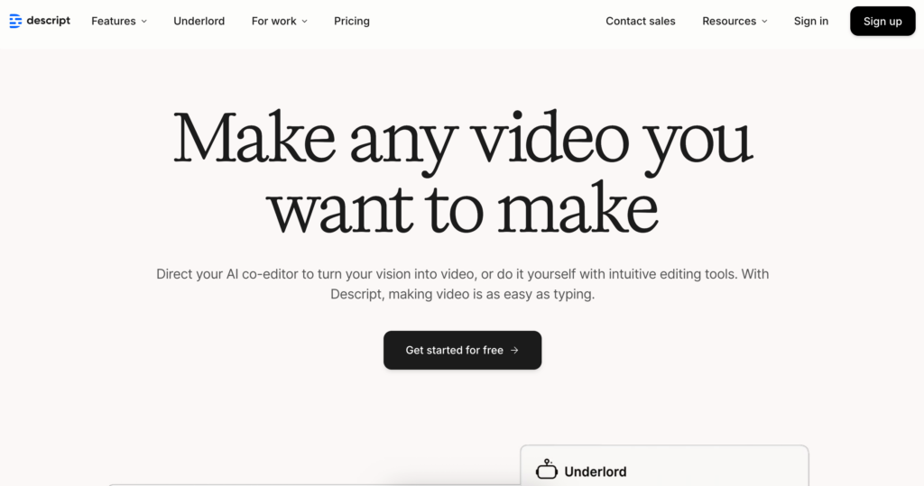 Top AI Tools for Video Creation